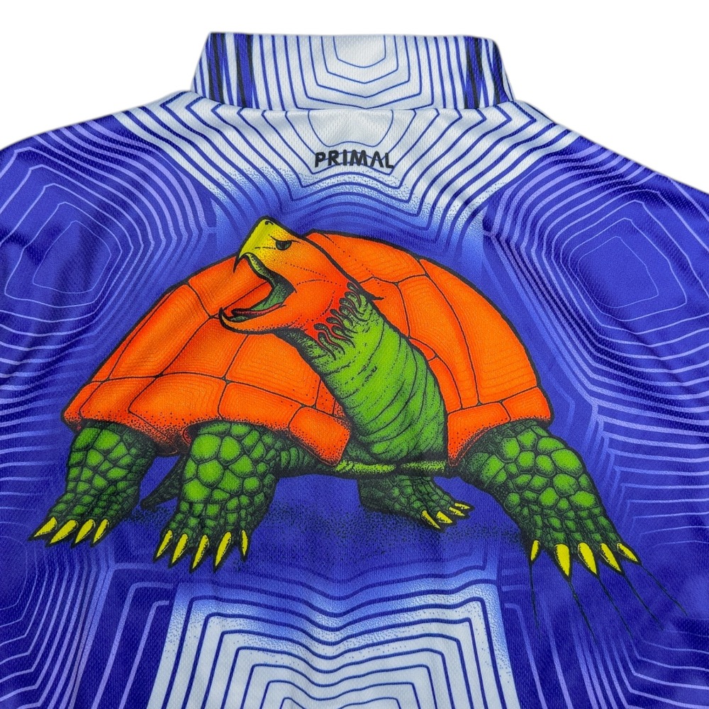 Primal‎ Not So Fast Snapping Turtle Cycling Jersey Men's Small 3/4 Zip Pockets - Picture 11 of 12